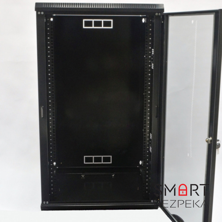 Шафа серверна CMS 21U 600 х 800 х 1040 UA-MGSWA218B для мережевого обладнання