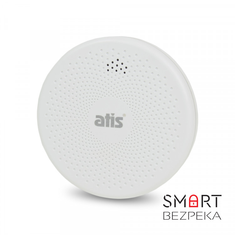 Беспроводной автономный датчик дыма угарного газа ATIS-801DW-T с поддержкой Tuya Smart