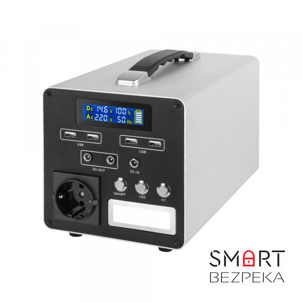 Багатофункціональна портативна зарядна станція Logicpower LP CHARGER MPPT 300 (300W, 280Wh)
