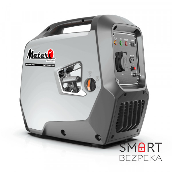 Інверторний бензиновий генератор MATARI M2000I максимальна потужність 2 кВт