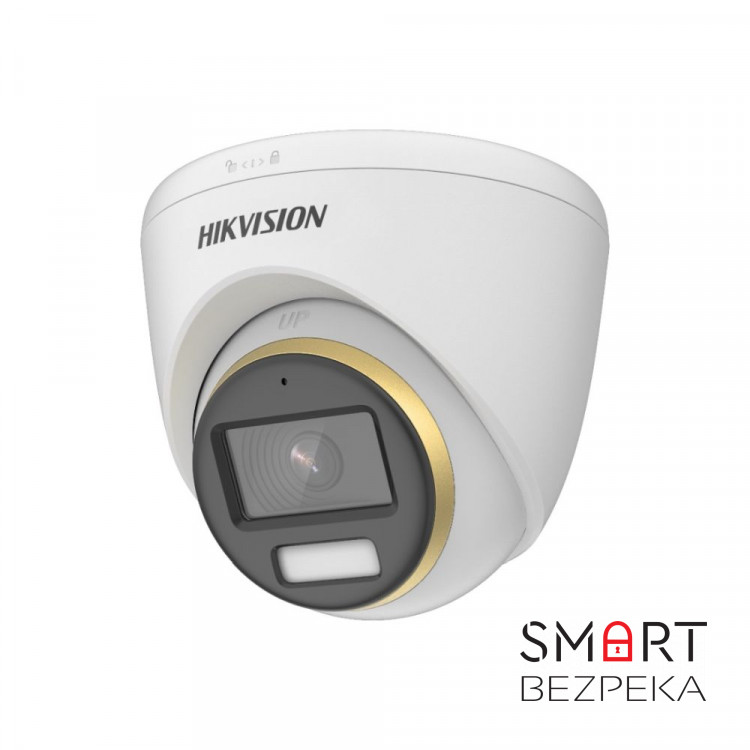 HD-TVI відеокамера 2 Мп Hikvision DS-2CE72DF3T-F (3.6mm) ColorVu для системи відеонагляду