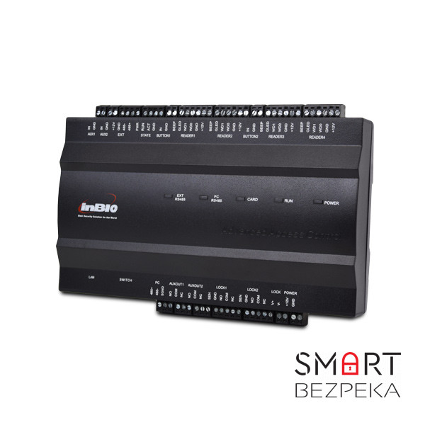 Біометричний контролер ZKTeco inBio260 для 2 дверей