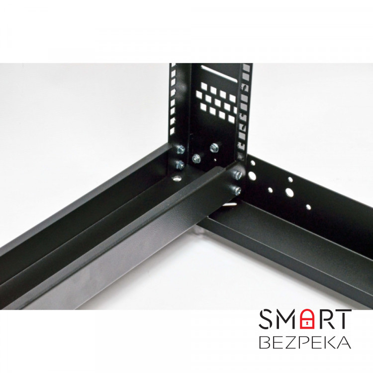 Стійка подвійна CMS UA-OF49-D-BK 49U чорна (без ніг)