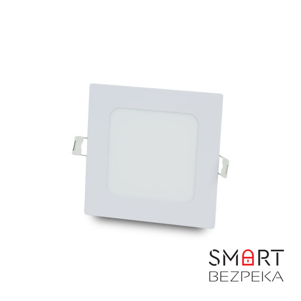 Світильник світлодіодний LIGHTWELL LW-SQ-RCD-6 6 W квадрат, вбудований