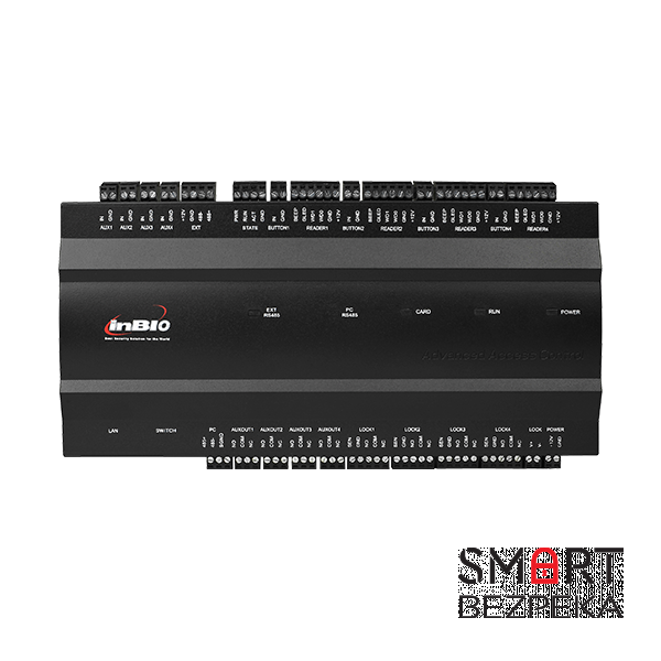 Биометрический контроллер ZKTeco inBio460 для 4 дверей