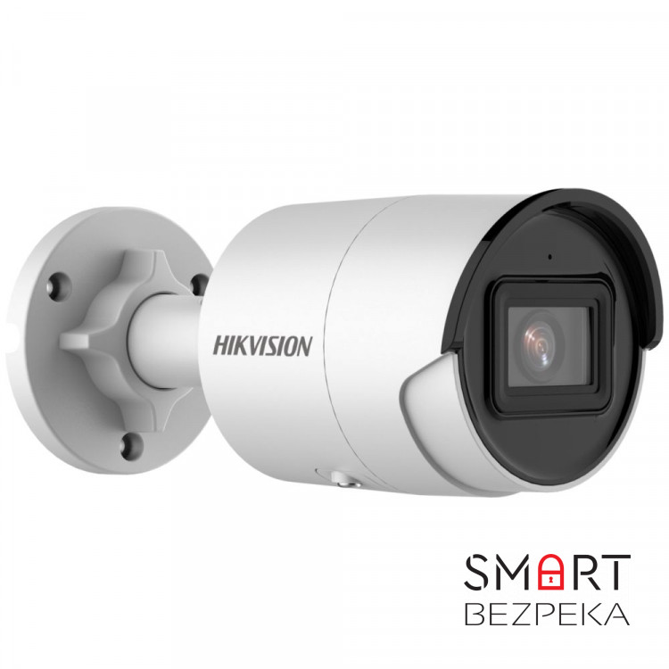 IP-відеокамера 4 Мп Hikvision DS-2CD2043G2-IU (2.8 мм) AcuSense з відеоаналітикою та вбудованим мікрофоном для системи відеонагляду