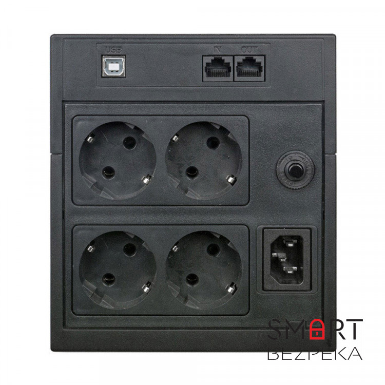 Джерело безперебійного живлення Powercom RPT-1500AP LCD