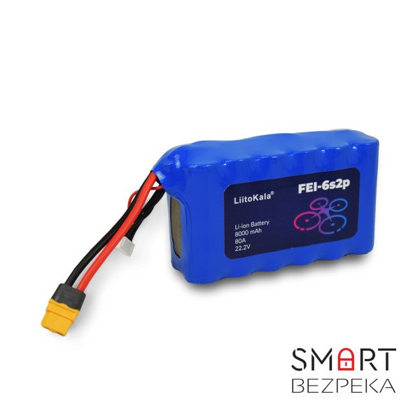 Аккумулятор FEi-6S2P 8000 мА·ч для FPV-дрона