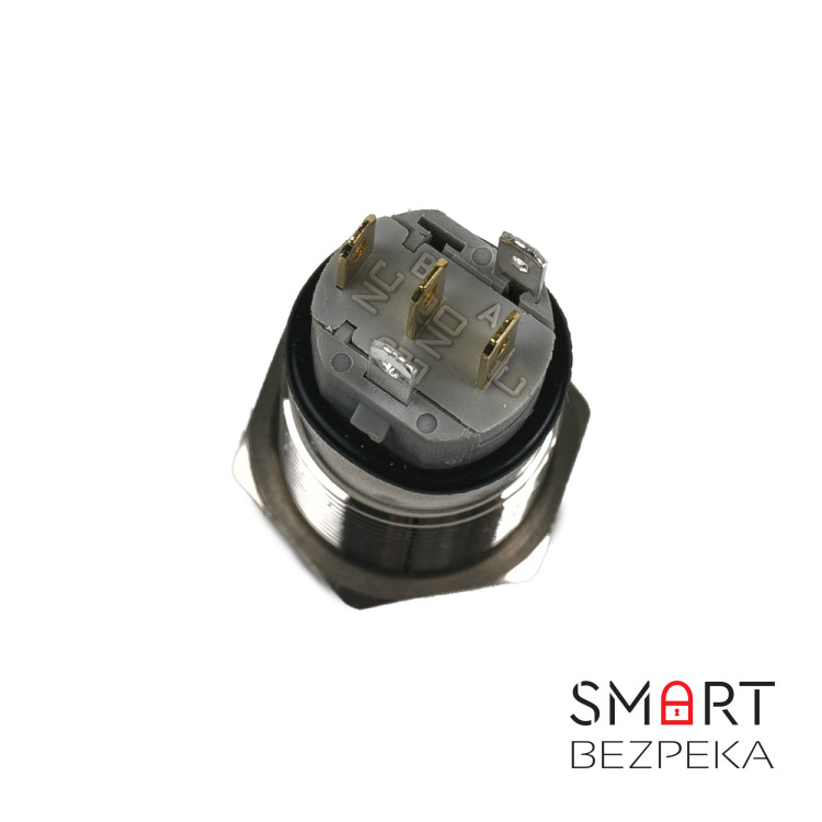 Кнопка антивандальная LB19A-P11Z/E+DYG9-24V/N