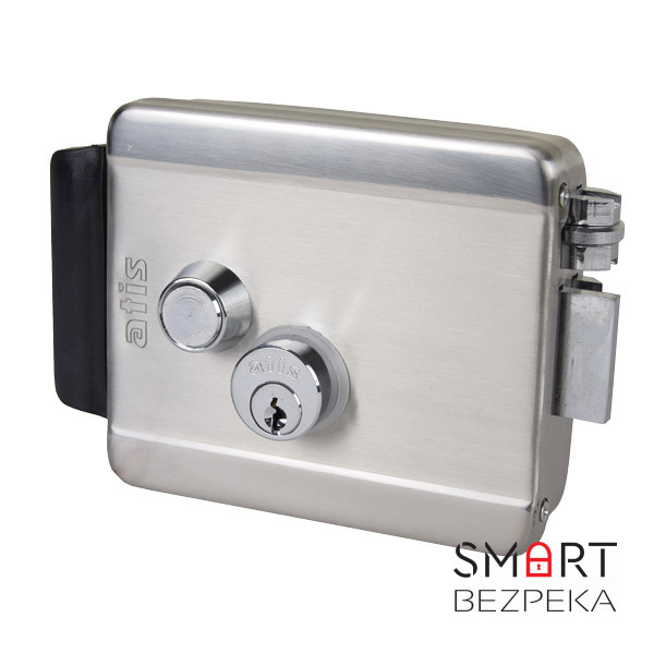 Комплект контроля доступа с электромеханическим замком ATIS Lock SS, радиоконтроллером Yli Electronic WBK-400-1-12, блоком питания Full Energy BGM-123Pro 12 В / 3 А 
