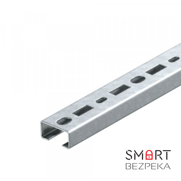 Профільна рейка OBO Bettermann 35х18х2000мм шліц 17мм (2м) 1104500