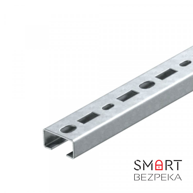 Профильная рейка OBO Bettermann 35х18х2000мм шлиц 17мм (2м) 1104500