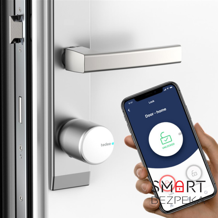 Розумний замок Tedee PRO срібло