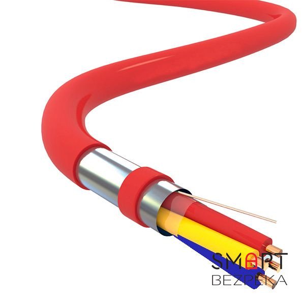 Вогнестійкий безгалогенний кабель J-H(St)H…Bd 1x2x0,8 (1метр)