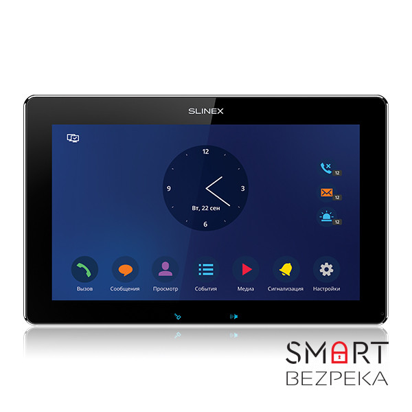 IP-видеодомофон Slinex Mira (черный)
