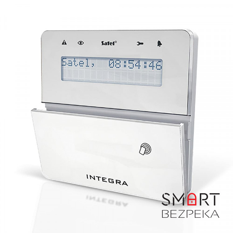 Клавиатура со считывателем карт Satel INT-KLFR-WSW