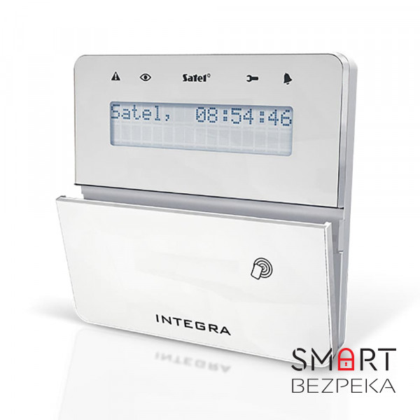 Клавиатура со считывателем карт Satel INT-KLFR-WSW