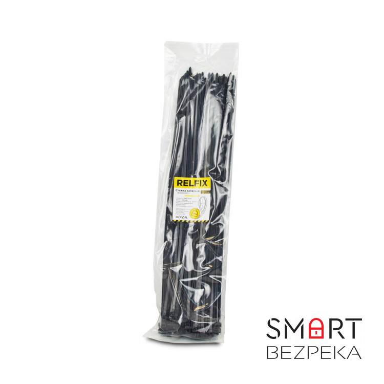 Стяжка Relfix 3 x 150 мм (100 шт/уп) черная