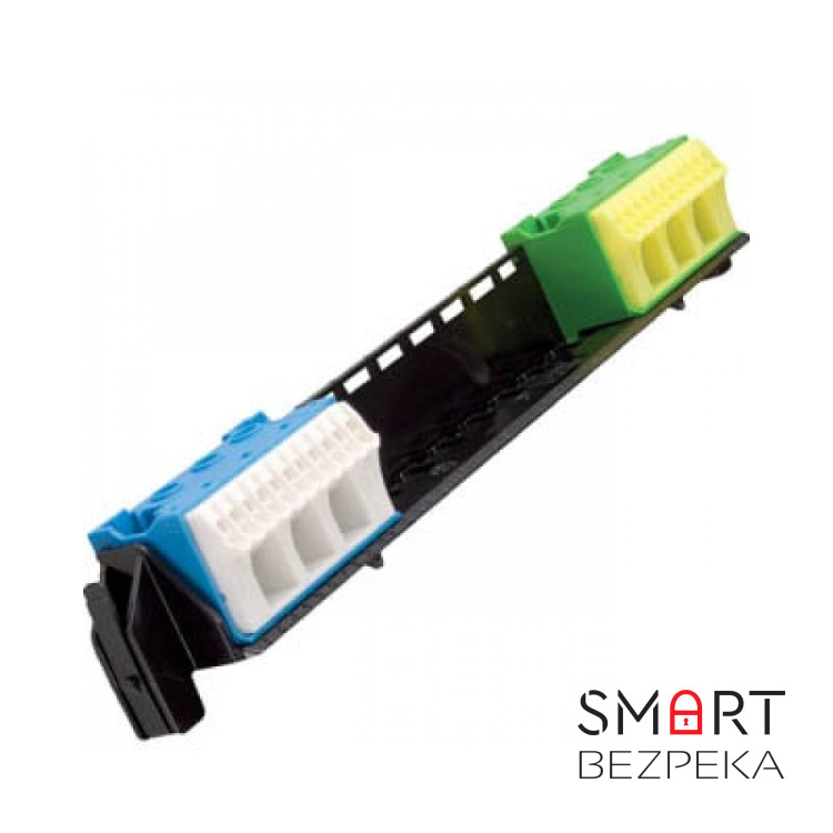 Держатель с клеммами Hager VZ461 11*N+11*PE/3*N+3*PE для щитов серии Volta 12 (14) модулей