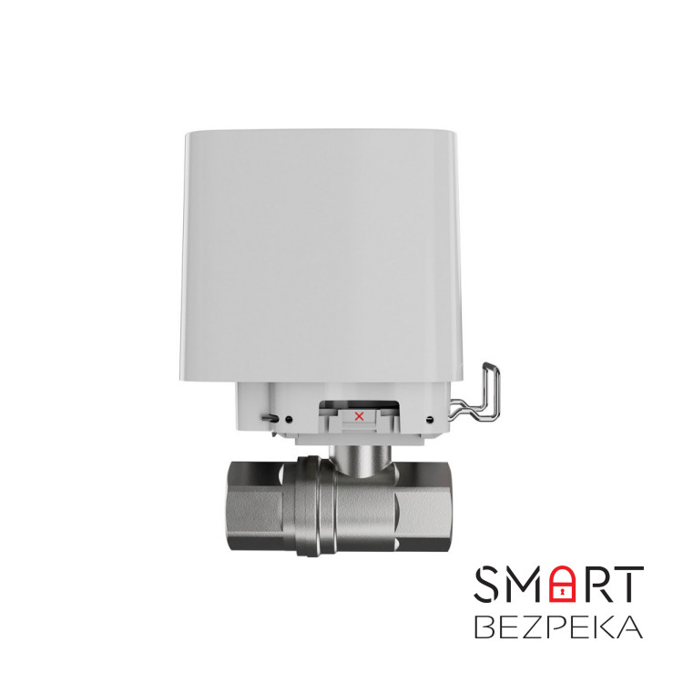 Комплект сигнализации и защиты от потопа Ajax StarterKit Cam white + Ajax WaterStop 1" white + в подарок датчик затопления Ajax LeaksProtect white