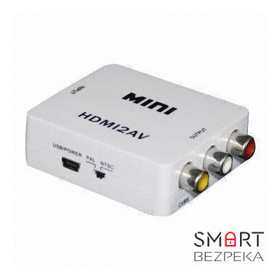 Конвертер mini HDMI-AV