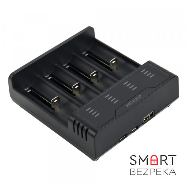 Зарядний пристрій EnerGenie BC-USB-02 для акумуляторів Ni-MH + Li-ion