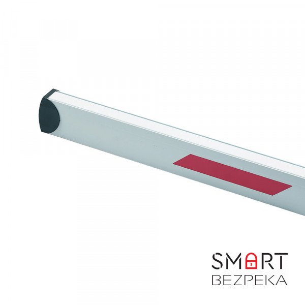 Стріла для шлагбаума BFT AQ5 прямокутна зі світловідбивними наліпками довжиною 5 метрів