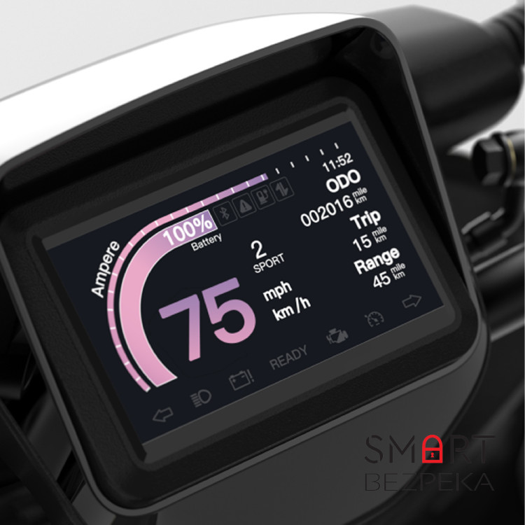 Электроскутер SARKCYBER HC200 CBS Diamond Black