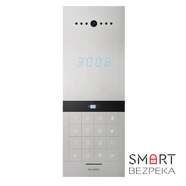 Вызывная видеопанель Slinex Sitara (silver) для IP-домофонов