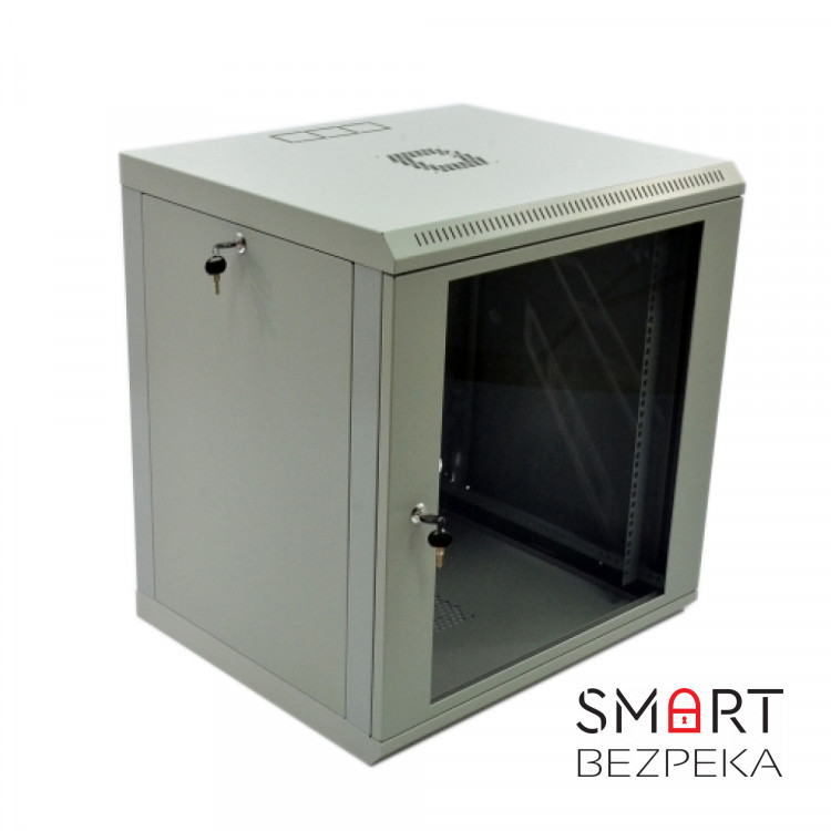 Шафа серверна CMS 12U 600 х 500 х 640 UA-MGSWA125G для мережевого обладнання