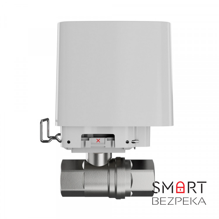 Кран перекриття води Ajax WaterStop 1" white з дистанційним керуванням