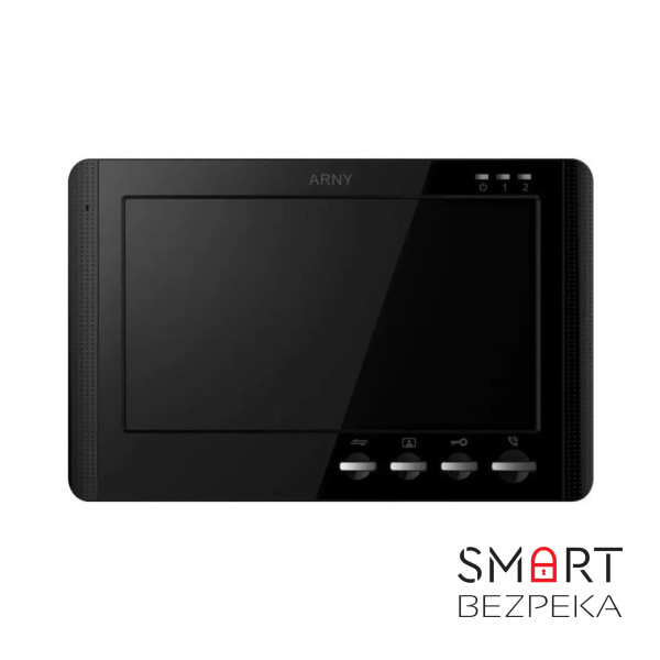 Відеодомофон 7" Arny AVD-709MD black з детектором руху і записом відео