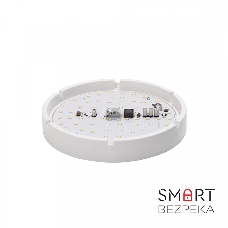 Світильник ERKA 1065D.i LED-В з датчиком руху 12 W 4200K круглий білий/білий Е27 IP 65