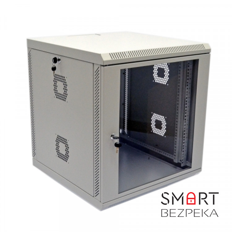 Шафа серверна CMS 15U 600 х 500 х 773 UA-MGSWA155G для мережевого обладнання