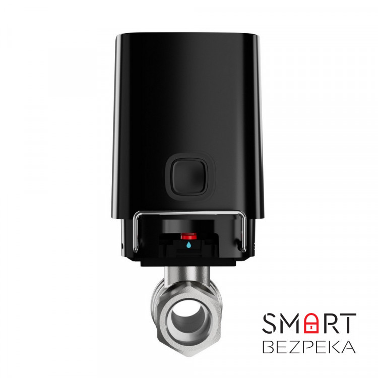 Кран перекриття води Ajax WaterStop 1" black з дистанційним керуванням