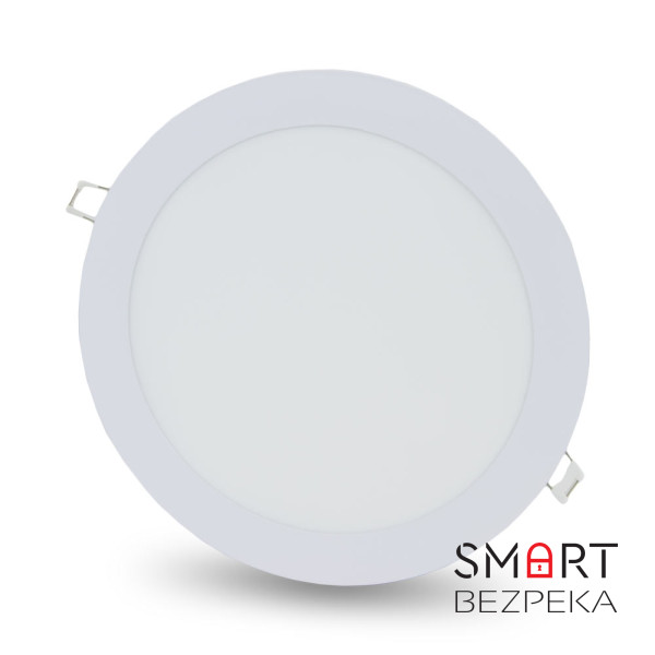 Світильник світлодіодний LIGHTWELL LW-R-RCD-18 18 W коло, вбудований