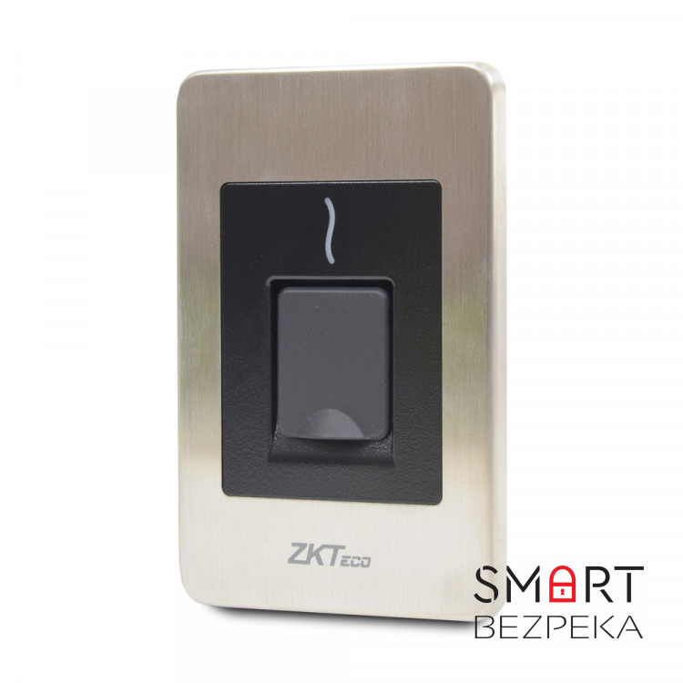 Біометричний зчитувач відбитків пальців вологозахищений ZKTeco FR1500(ID)-WP врізний