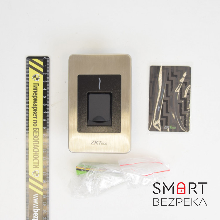 Биометрический считыватель отпечатков пальцев влагозащищенный ZKTeco FR1500(ID)-WP врезной