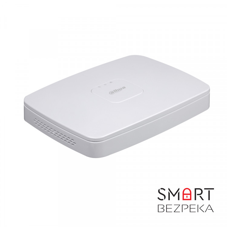 IP-видеорегистратор 8-канальный c PoE Dahua DHI-NVR2108-8P-I c AI функциями для систем видеонаблюдения