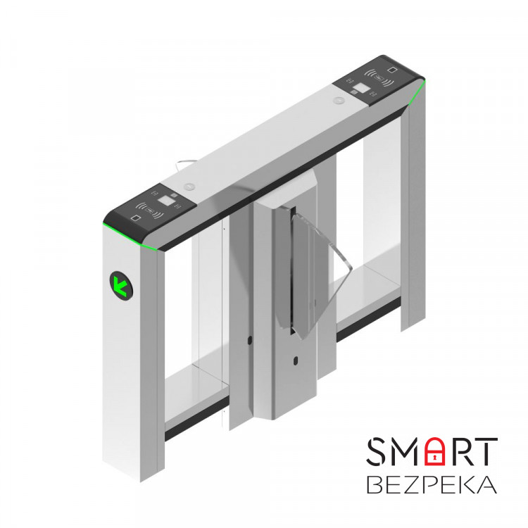 Турникет раздвижной ZKTeco Mars-F1200 с двойной полосой движения