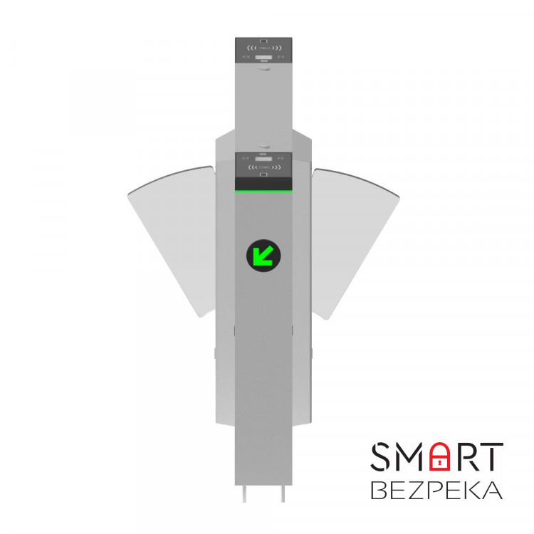 Турнікет розсувний ZKTeco Mars-F1200 з подвійною смугою руху