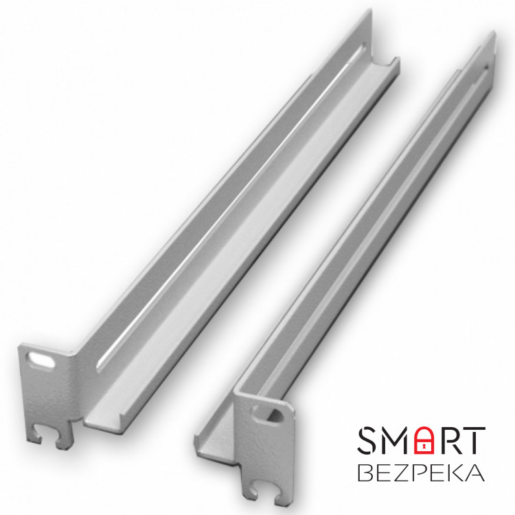Лапы удлиненные для полки CMS UA-SH4-XLG 19" 4 точки крепления, комплект 2 шт., серые