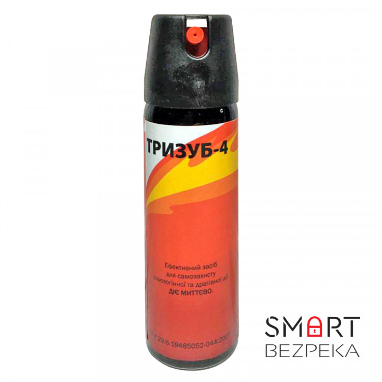 Газовый баллончик Тризуб-4 струйного типа
