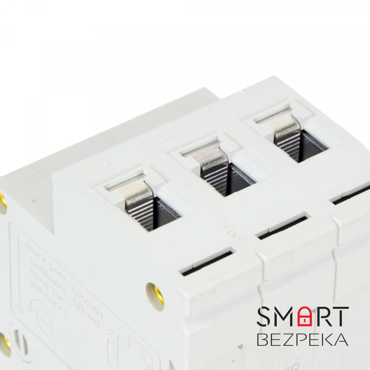 Автоматичний вимикач Lightwell MCB 3P 63A (DZ-47-63 C63)