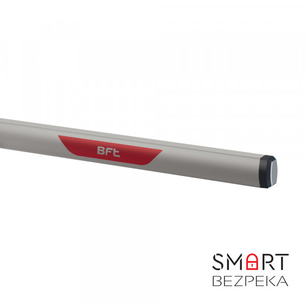 Стріла для шлагбаума BFT BOOM ES60 овальна зі світловідбиваючими наклейками довжиною 6 метрів