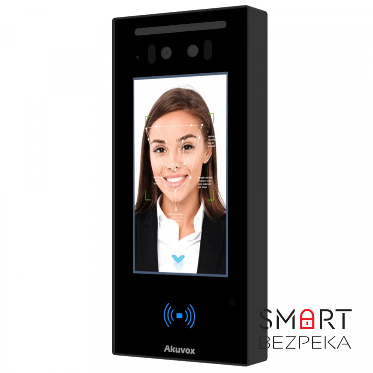 Терминал контроля доступа Akuvox A05C (распознавание лиц, NFC, BLE)