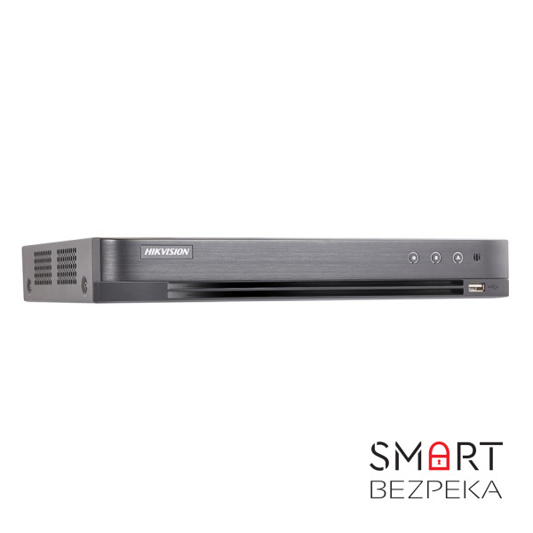 HD-TVI видеорегистратор 4-канальный Hikvision iDS-7204HQHI-M1/FA (С) с поддержкой детекции лиц с 1 канала для системы видеонаблюдения
