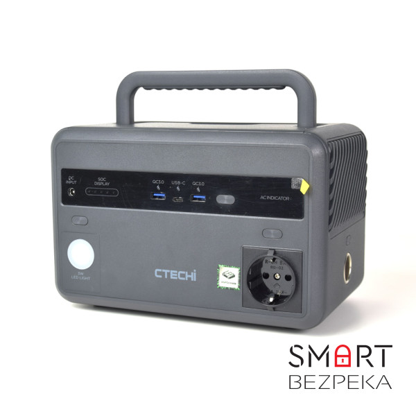 Зарядна станція CTECHi GT600 потужністю 600Вт / 384Вт·год