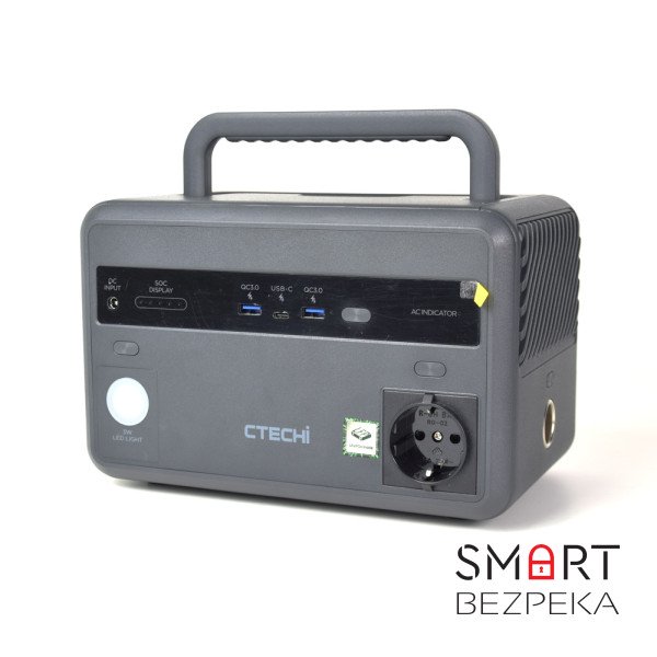 Зарядна станція CTECHi GT600 потужністю 600Вт / 384Вт·год