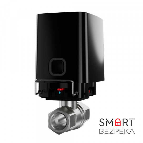 Кран перекриття води Ajax WaterStop 3/4" black з дистанційним керуванням